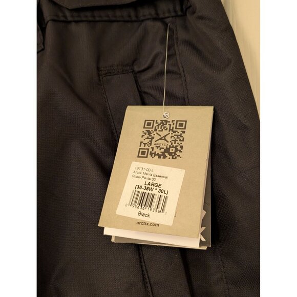 Arctix Mens Snow Pants Large 36-38W 30L X-Tra Insulated Cold Weather Gear New! - Picture 3 of 9